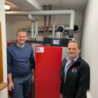 Holzvergaser Besichtigung